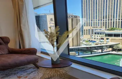 Apartment - 1 Bedroom - 2 Bathrooms for rent in Silverene Tower B - Silverene - Dubai Marina - Dubai