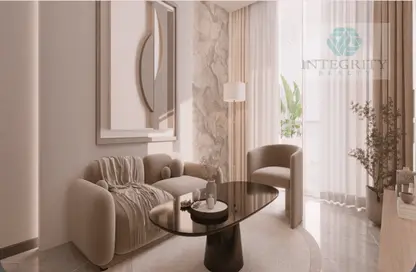 Living Room image for: Apartment - 2 Bedrooms - 2 Bathrooms for sale in Samana Portofino - Dubai Production City (IMPZ) - Dubai, Image 1