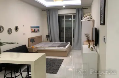 Room / Bedroom image for: Apartment - 1 Bathroom for rent in Dar Al Jawhara - Jumeirah Village Circle - Dubai, Image 1