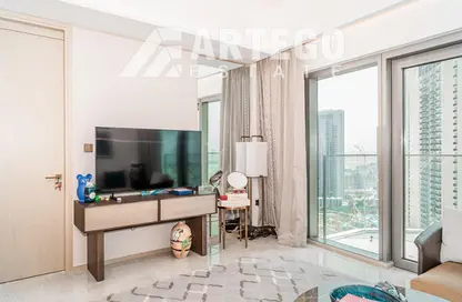 شقة - غرفة نوم - 2 حمامات للايجار في أدريس برج هاربور بوينت 2 - أدريس هاربور بوينت - ميناء خور دبي (ذا لاجونز) - دبي