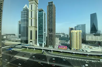 مكتب - استوديو - 2 حمامات للايجار في برج الموسى 2 - أبراج الموسى - شارع الشيخ زايد - دبي