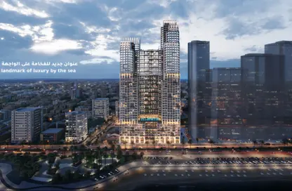 Apartment - 3 Bedrooms - 4 Bathrooms for sale in Corniche Tower - Ajman Corniche Road - Ajman Apartment - 3 Bedrooms - 4 Bathrooms for sale in Corniche Tower - Ajman Corniche Road - Ajman