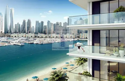 Apartment - 3 Bedrooms - 3 Bathrooms for sale in Beach Mansion - EMAAR Beachfront - Dubai Harbour - Dubai