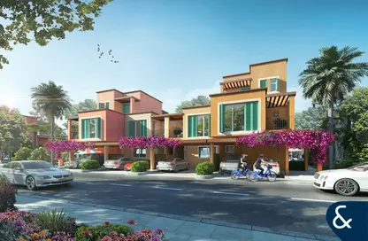 Townhouse - 4 Bedrooms - 3 Bathrooms for sale in Nice - Damac Lagoons - Dubai