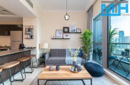 Apartment - 1 Bedroom - 2 Bathrooms for rent in Central Tower - Bay Central - Dubai Marina - Dubai