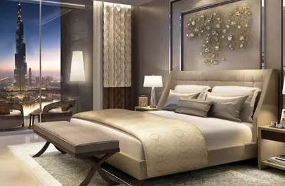 شقة - غرفة نوم - 2 حمامات للبيع في بن غاطي سكاي رايز برج ب - بن غاطي سكاي رايز - الخليج التجاري - دبي