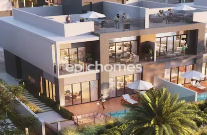 Outdoor House image for: Townhouse - 4 Bedrooms - 5 Bathrooms for sale in South Bay - Dubai South (Dubai World Central) - Dubai, Image 1