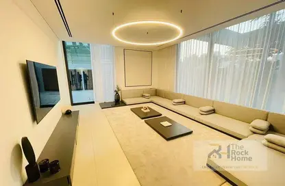 Living Room image for: Townhouse - 4 Bedrooms - 5 Bathrooms for sale in Sequoia - Masaar - Tilal City - Sharjah, Image 1