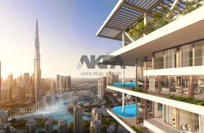 شقة - غرفة نوم - 1 حمام للبيع في فيرمونت ريزيدنسز سولارا تاور - دبي وسط المدينة - دبي