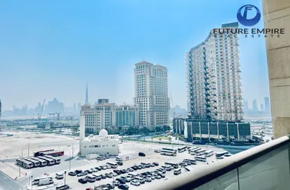 شقة - 2 غرف نوم - 3 حمامات للايجار في حديقة الوليد 1 - حديقة الوليد - الجداف - دبي