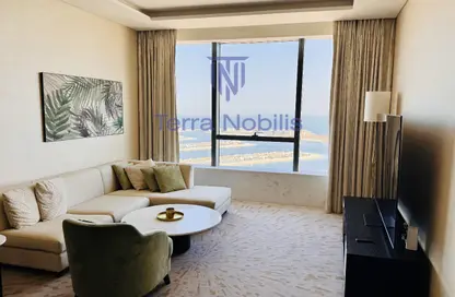 Apartment - 1 Bedroom - 2 Bathrooms for rent in The Palm Tower - Palm Jumeirah - Dubai