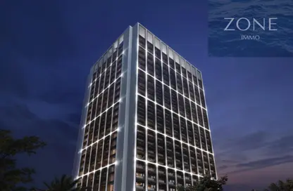 Apartment - 2 Bedrooms - 3 Bathrooms for sale in Binghatti Moonlight - Al Jaddaf - Dubai