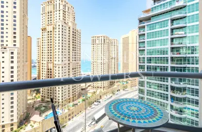 شقة - غرفة نوم - 1 حمام للايجار في رصيف المينا - مارينا وارف - دبي مارينا - دبي