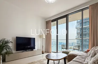 Apartment - 2 Bedrooms - 2 Bathrooms for sale in Beach Isle Tower 1 - Beach Isle - EMAAR Beachfront - Dubai Harbour - Dubai