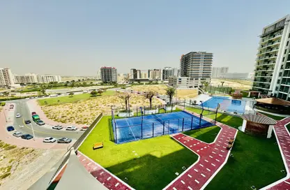 Apartment - Studio - 1 Bathroom for rent in Wavez Residence - Liwan - Dubai Land - Dubai