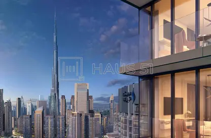 شقة - غرفة نوم - 1 حمام للبيع في بننسولا  4 - بنينسولا - الخليج التجاري - دبي