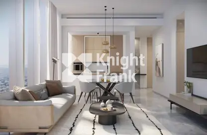 شقة - غرفة نوم - 2 حمامات للبيع في دي اي اف سي هايتس تاور - مركز دبي المالي العالمي - دبي