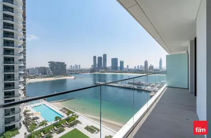 Apartment - 1 Bedroom - 1 Bathroom for rent in Palace Beach Residence - EMAAR Beachfront - Dubai Harbour - Dubai