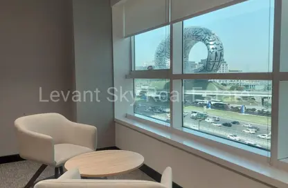 Office Space - Studio - 1 Bathroom for rent in Al Manal Tower - Sheikh Zayed Road - Dubai