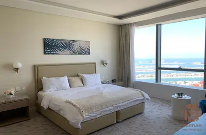 شقة - غرفة نوم - 2 حمامات للايجار في برج النخيل - نخلة جميرا - دبي