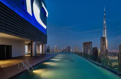 Apartment - Studio - 1 Bathroom for sale in Paramount Tower Hotel  and  Residences - Business Bay - Dubai