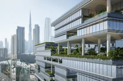 مكتب - استوديو - 5 حمامات للبيع في إنارة - الخليج التجاري - دبي