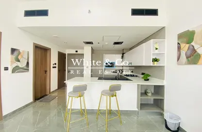 صورة لـ مطبخ شقة - غرفة نوم - 2 حمامات للايجار في جويا بلانكا ريزيدنس - ارجان - دبي ، صورة رقم 1