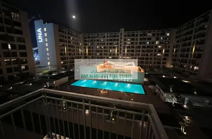 شقة - غرفة نوم - 1 حمام للايجار في ليفا - تاون سكوير - دبي