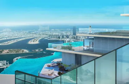 Apartment - 3 Bedrooms - 4 Bathrooms for sale in Al Habtoor Tower - Dubai Marina - Dubai