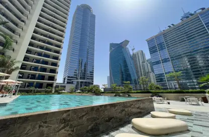 Outdoor Building image for: Apartment - 1 Bedroom - 1 Bathroom for rent in Zada Tower - Business Bay - Dubai, Image 1