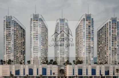 Apartment - 1 Bedroom - 2 Bathrooms for sale in Ajman Creek Towers - Al Rashidiya 1 - Al Rashidiya - Ajman