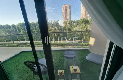 Balcony image for: Apartment - 1 Bedroom - 2 Bathrooms for sale in Eleganz by Danube - Jumeirah Village Circle - Dubai, Image 1