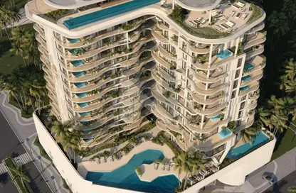 Apartment - 2 Bedrooms for sale in Esme Beach Residences - Dubai Islands - Deira - Dubai