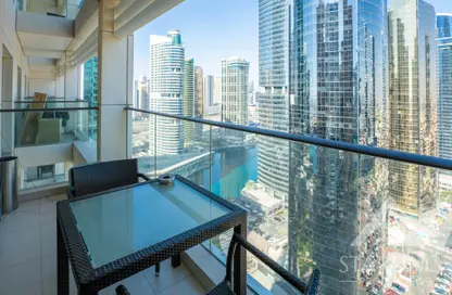 Balcony image for: Apartment - 2 Bedrooms - 2 Bathrooms for sale in Bonnington Tower - Lake Almas West - Jumeirah Lake Towers - Dubai, Image 1