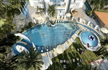 صورة لـ حوض سباحة دوبلكس - غرفة نوم - 2 حمامات للبيع في سمانا ويفز - قرية الجميرا سركل - دبي ، صورة رقم 1
