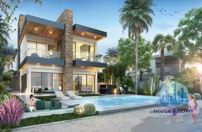 Villa - 4 Bedrooms - 4 Bathrooms for sale in Costa Brava 1 - Costa Brava at DAMAC Lagoons - Damac Lagoons - Dubai