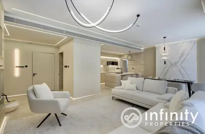 Living Room image for: Apartment - 2 Bedrooms - 3 Bathrooms for rent in Building 1 - City Walk - Dubai, Image 1