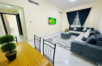 Apartment - 1 Bedroom - 1 Bathroom for rent in Al Rashidiya Towers - Al Rashidiya - Ajman Downtown - Ajman