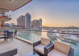 Apartment - 3 bedrooms - 3 bathrooms for rent in Aquamarine - Tiara Residences - Palm Jumeirah - Dubai