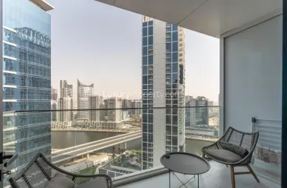 شقة - 1 حمام للايجار في ماركيز سكوير تاور - الخليج التجاري - دبي