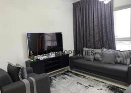Living Room image for: Apartment - 1 bedroom - 1 bathroom for rent in Carson - The Drive - DAMAC Hills - Dubai, Image 1