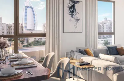 Apartment - 3 Bedrooms - 4 Bathrooms for sale in Lamaa - Madinat Jumeirah Living - Umm Suqeim - Dubai