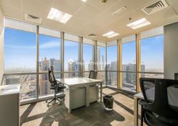Office Space - 2 bathrooms for rent in Marina Plaza - Dubai Marina - Dubai