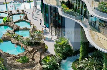 شقة - غرفة نوم - 2 حمامات للبيع في شيك تاور - الخليج التجاري - دبي