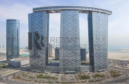 Apartment - 1 Bedroom - 2 Bathrooms for rent in The Gate Tower 1 - Shams Abu Dhabi - Al Reem Island - Abu Dhabi