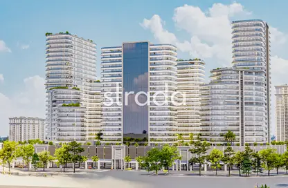 Outdoor Building image for: Apartment - 1 Bedroom - 2 Bathrooms for sale in The Central Downtown - Arjan - Dubai, Image 1