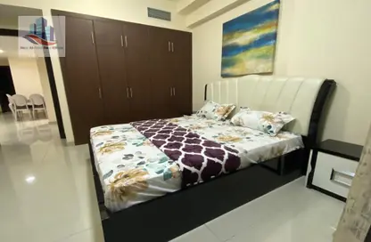 Room / Bedroom image for: Apartment - 3 Bedrooms - 3 Bathrooms for rent in New Al Taawun Road - Al Taawun - Sharjah, Image 1