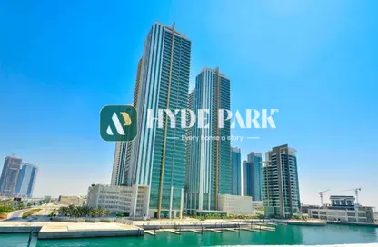 Apartment - 2 Bedrooms - 3 Bathrooms for rent in Tala Tower - Marina Square - Al Reem Island - Abu Dhabi
