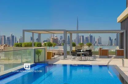 النزل و الشقق الفندقية - 1 حمام للايجار في إليمنت لويستن - الجداف - دبي