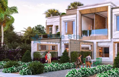 Townhouse - 5 Bedrooms - 6 Bathrooms for sale in Monte Carlo - Damac Lagoons - Dubai